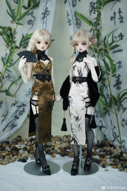 Indigo Night - Cheongsam (BJD Cloth) : PreOrder - Anubis Doll Café