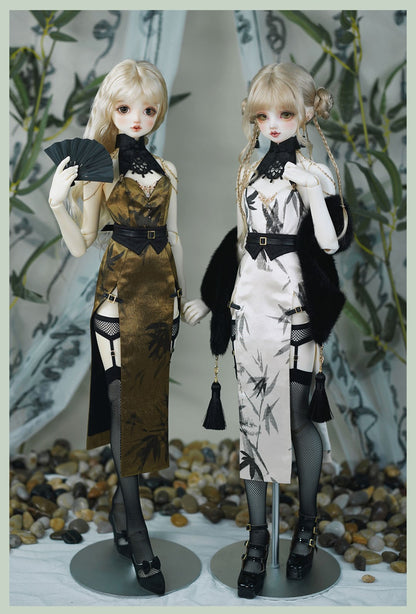 Indigo Night - Cheongsam (BJD Cloth) : PreOrder - Anubis Doll Café