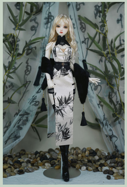 Indigo Night - Cheongsam (BJD Cloth) : PreOrder - Anubis Doll Café