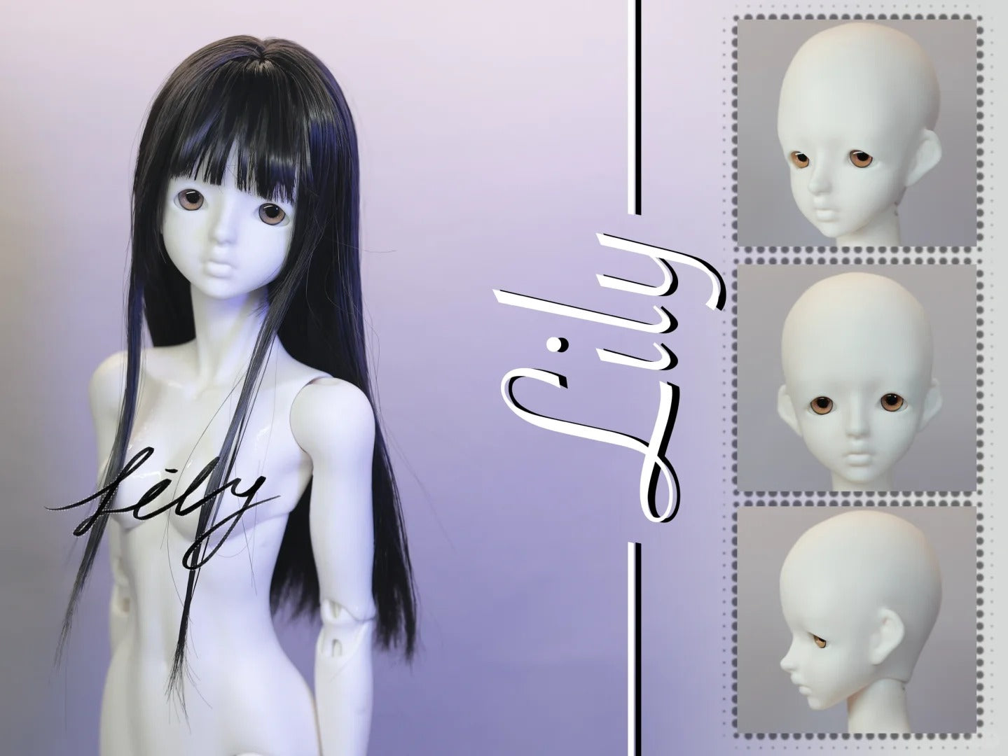 Koukou_COOO - Lily & Gloomy Lily (หัวBJD) : พรีออเดอร์