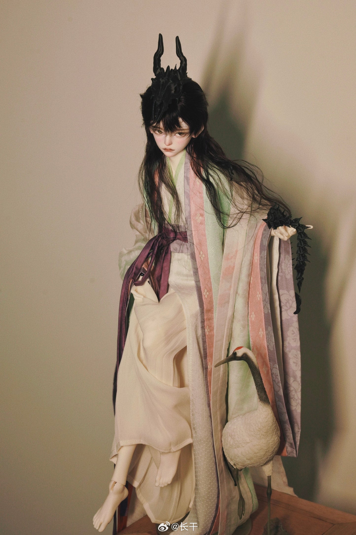 Long dry - Zhilong (BJD Head) - Anubis Doll Café