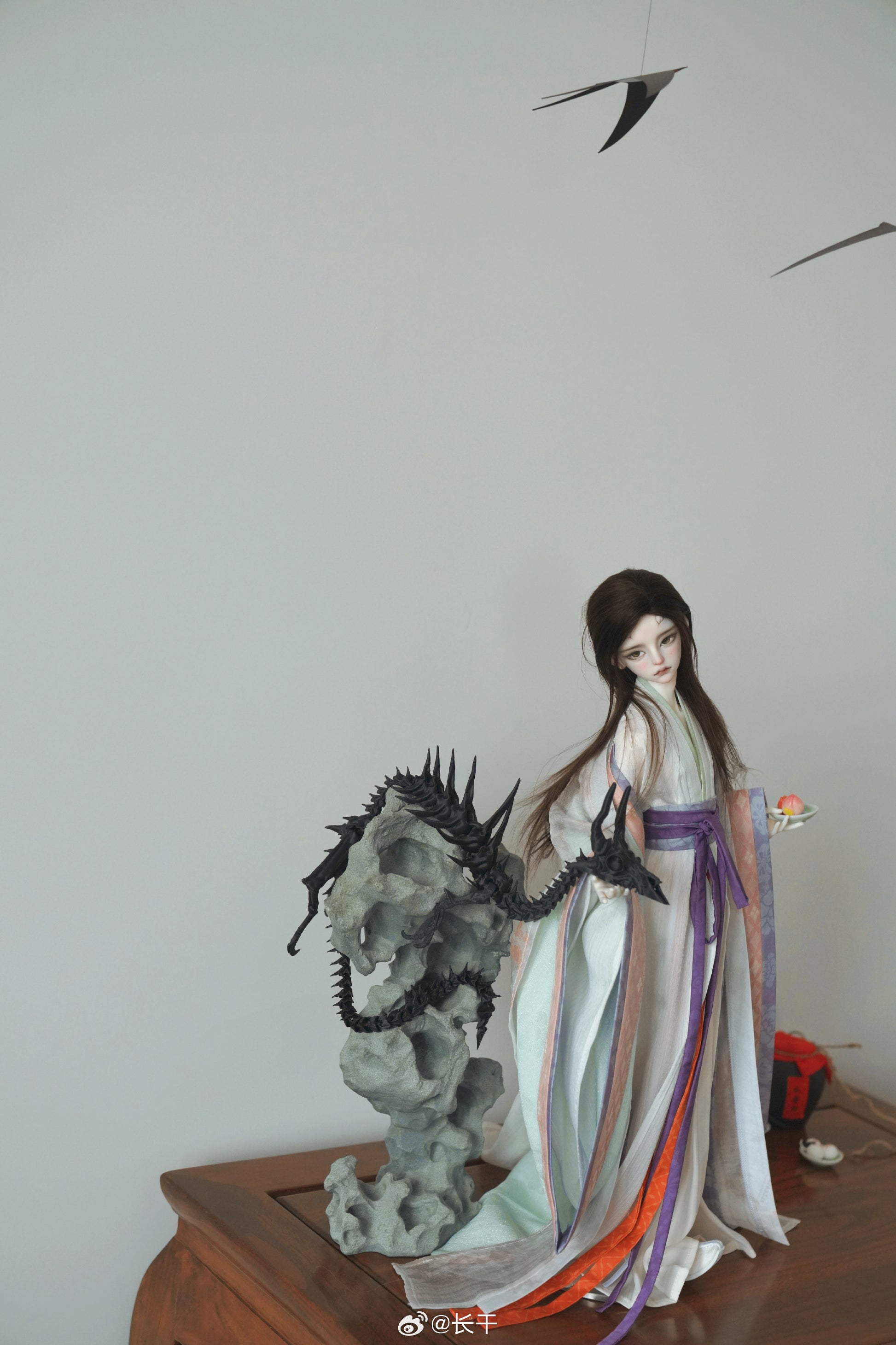 Long dry - Zhilong (BJD Head) - Anubis Doll Café