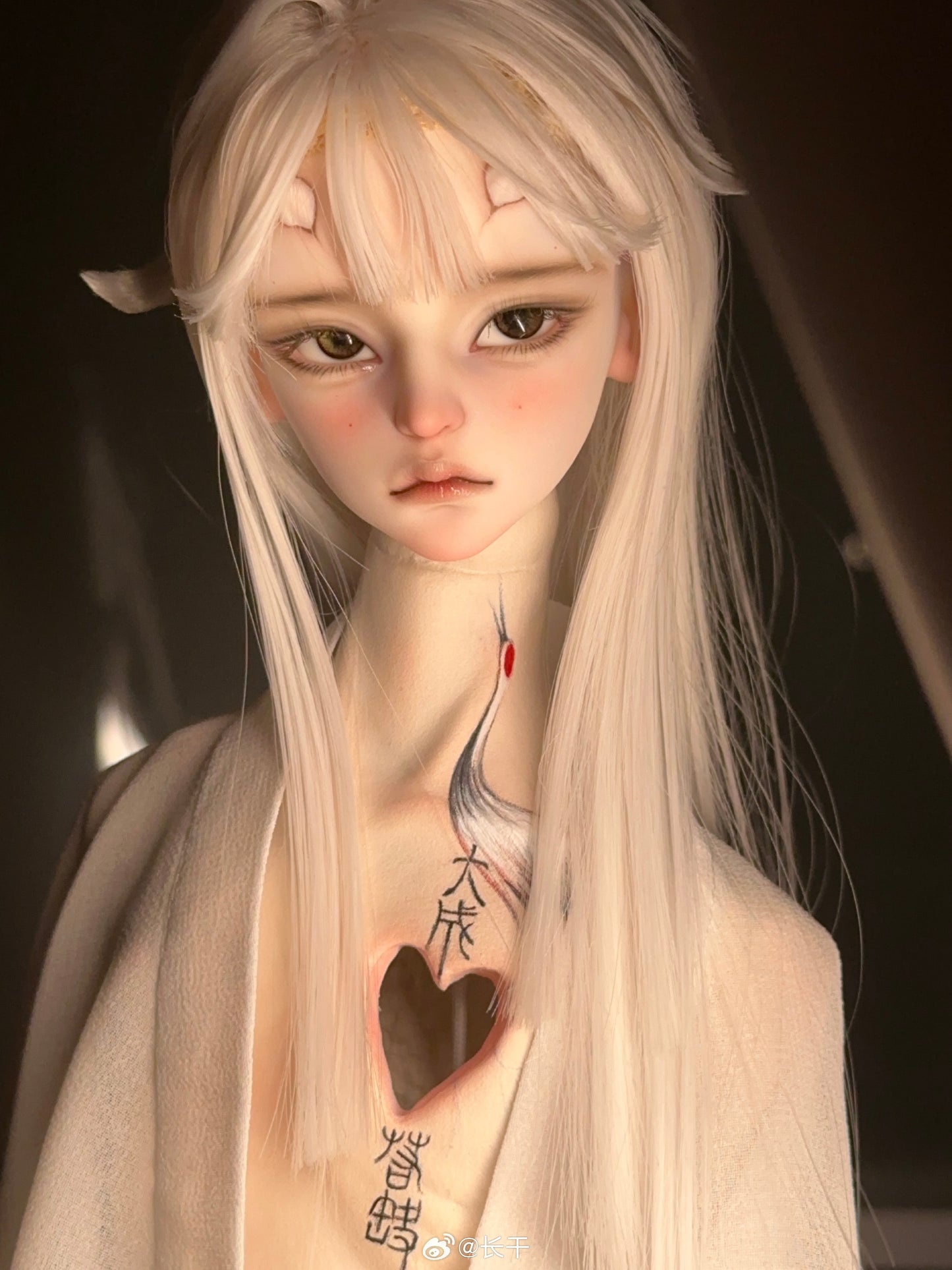 Long dry - Zhilong (BJD Head) - Anubis Doll Café