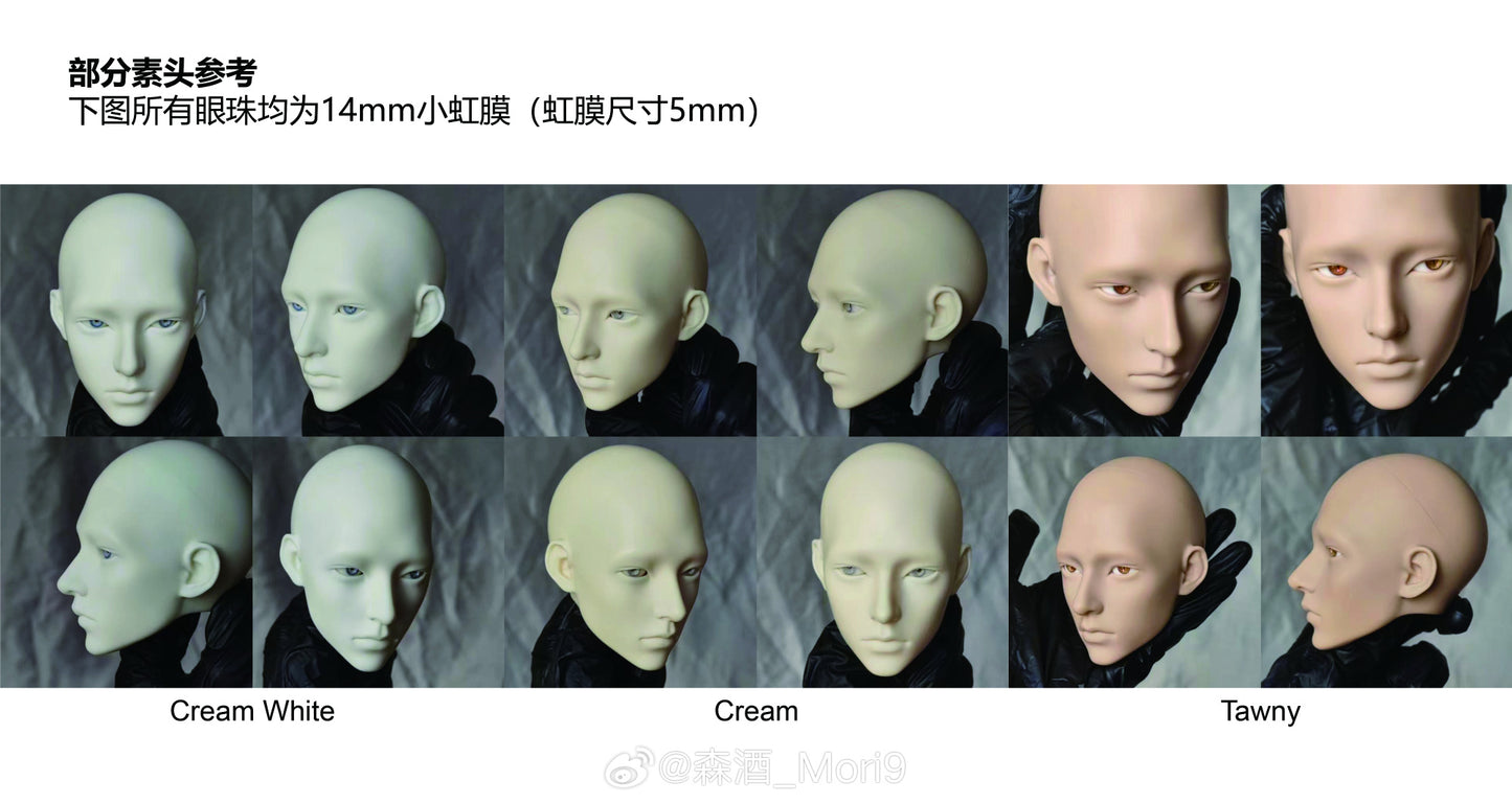 Mori9 - Octans (BJD Head) : Instock - Anubis Doll Café