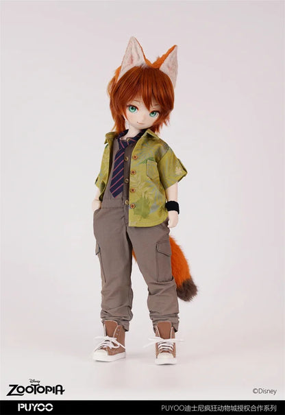 PUYOODOLL Disney Collaboration Series Vol. 1 Zootopia Judy & Nick (BJD Fullset) : PreOrder