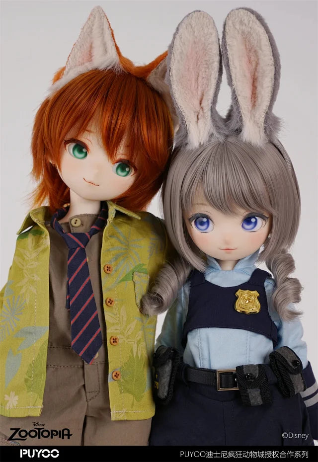 PUYOODOLL Disney Collaboration Series Vol. 1 Zootopia Judy & Nick (BJD Fullset) : PreOrder