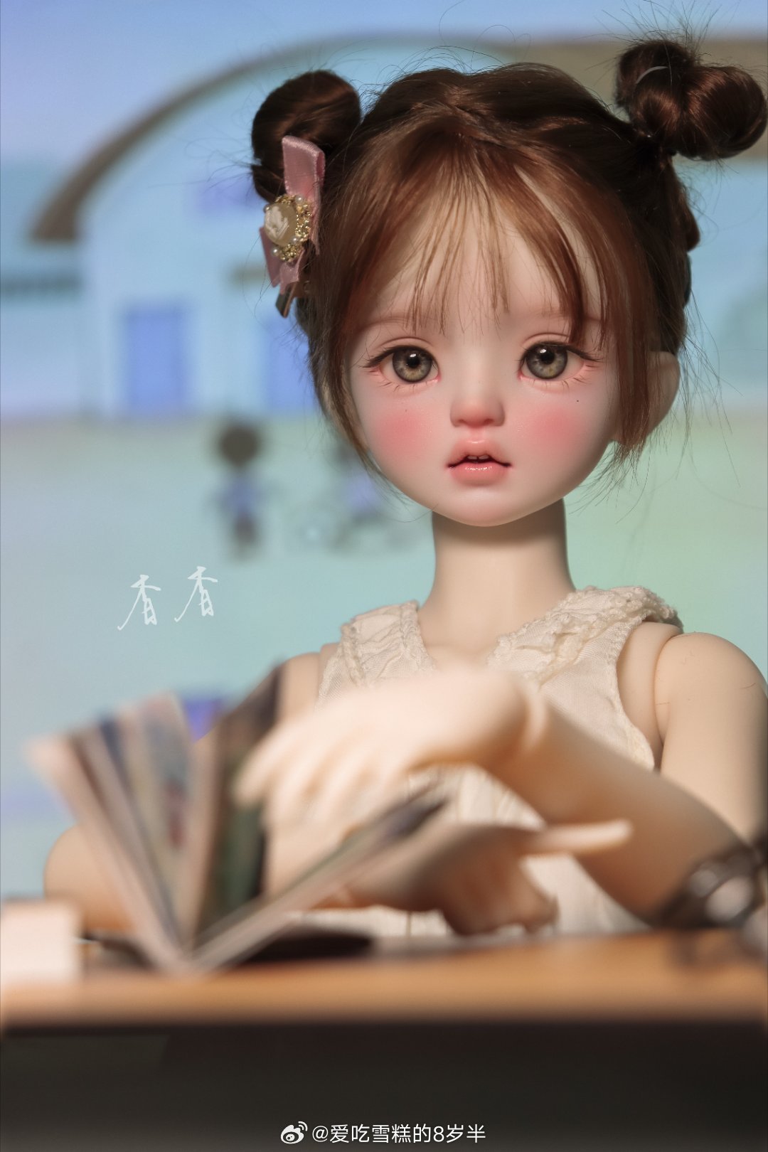 QQDoll - Zhuozhuo & Yaoyao (BJD Head) : PreOrder - Anubis Doll Café