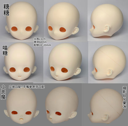 Smallest homemade - Little devil , Tangtang , Meowtang (BJD Head) : PreOrder