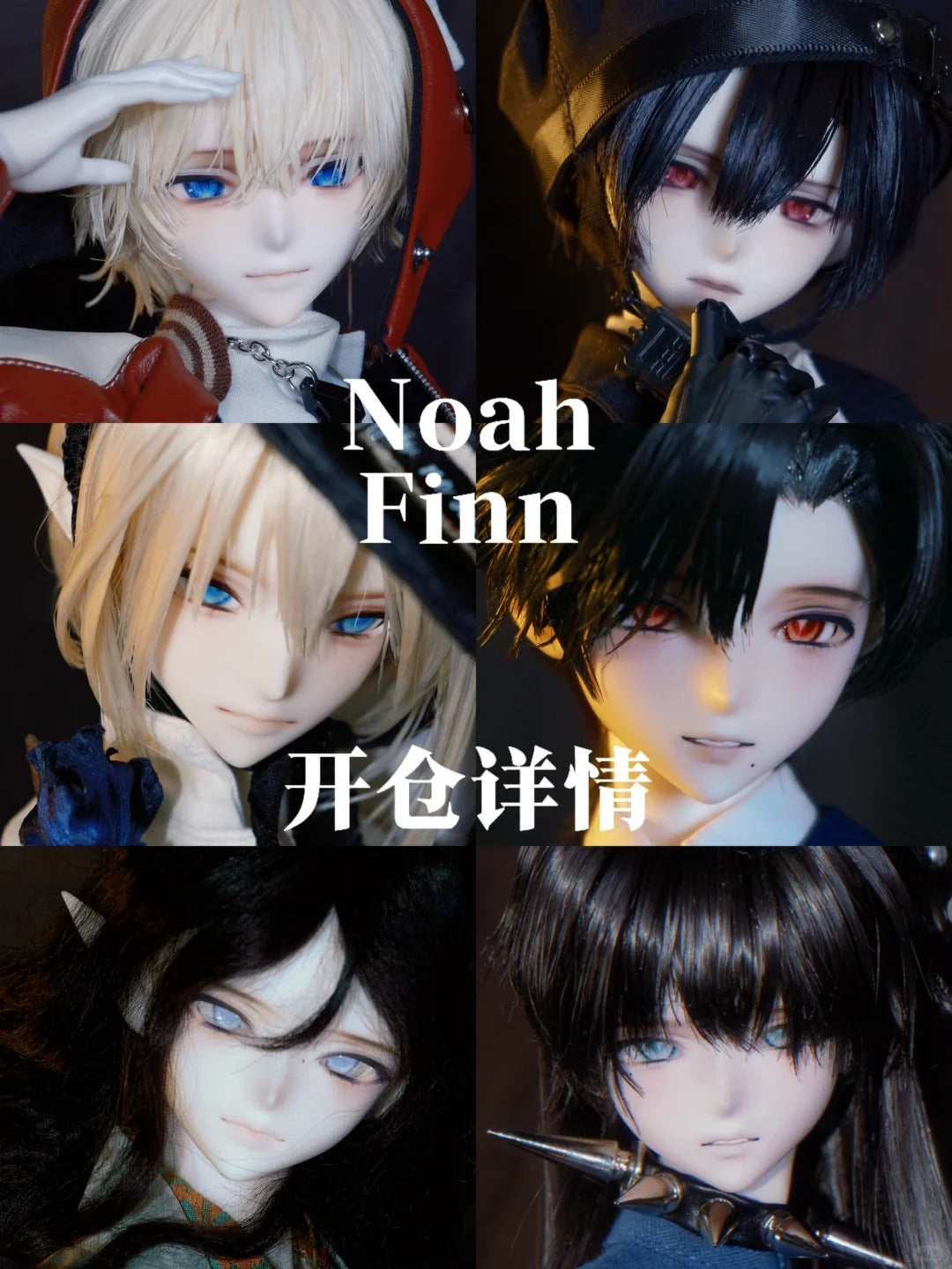 SOII - Finn&Noah (หัวBJD) : พรีออเดอร์