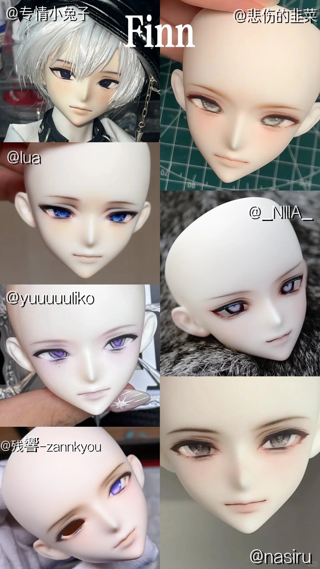 SOII - Finn&Noah (หัวBJD) : พรีออเดอร์