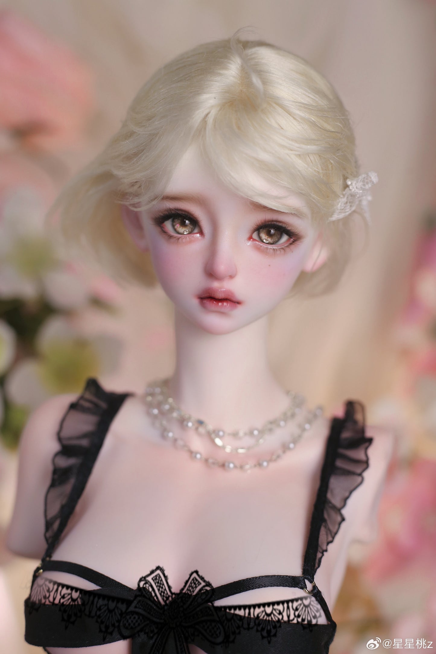 Star Peach - Pearls 1/3 (BJD Head) : PreOrder