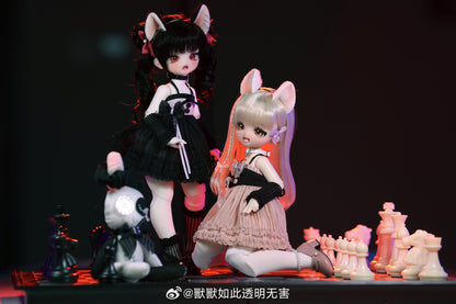 Shoushoudoll - Little meaw bean & Little rabbit bean (BJD doll) - Anubis Doll Café