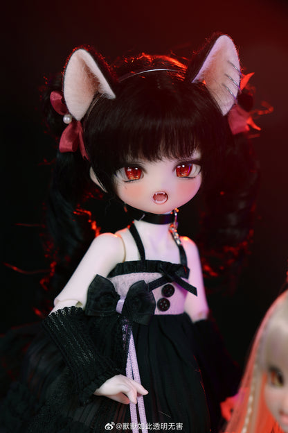 Shoushoudoll - Little meaw bean & Little rabbit bean (BJD doll) - Anubis Doll Café