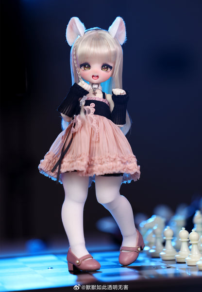 Shoushoudoll - Little meaw bean & Little rabbit bean (BJD doll) - Anubis Doll Café