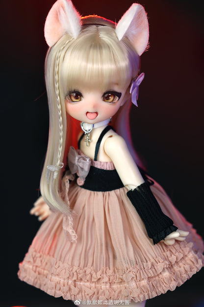 Shoushoudoll - Little meaw bean & Little rabbit bean (BJD doll) - Anubis Doll Café