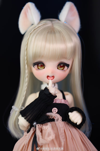 Shoushoudoll - Little meaw bean & Little rabbit bean (BJD doll) - Anubis Doll Café