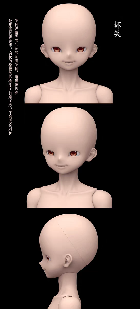 Shoushoudoll - Cat cocoa (BJD Head) : PreOrder