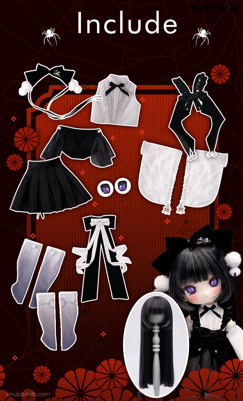 Tinyfox Fullset Arachne : PreOrder - Anubis Doll Café