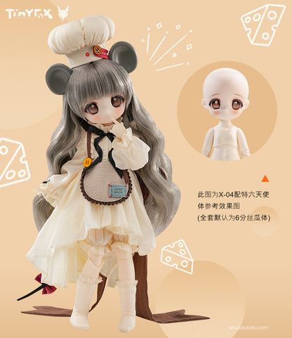 Tinyfox x DolleyDoll - Mousse (BJD Fullset) : PreOrder - Anubis Doll Café