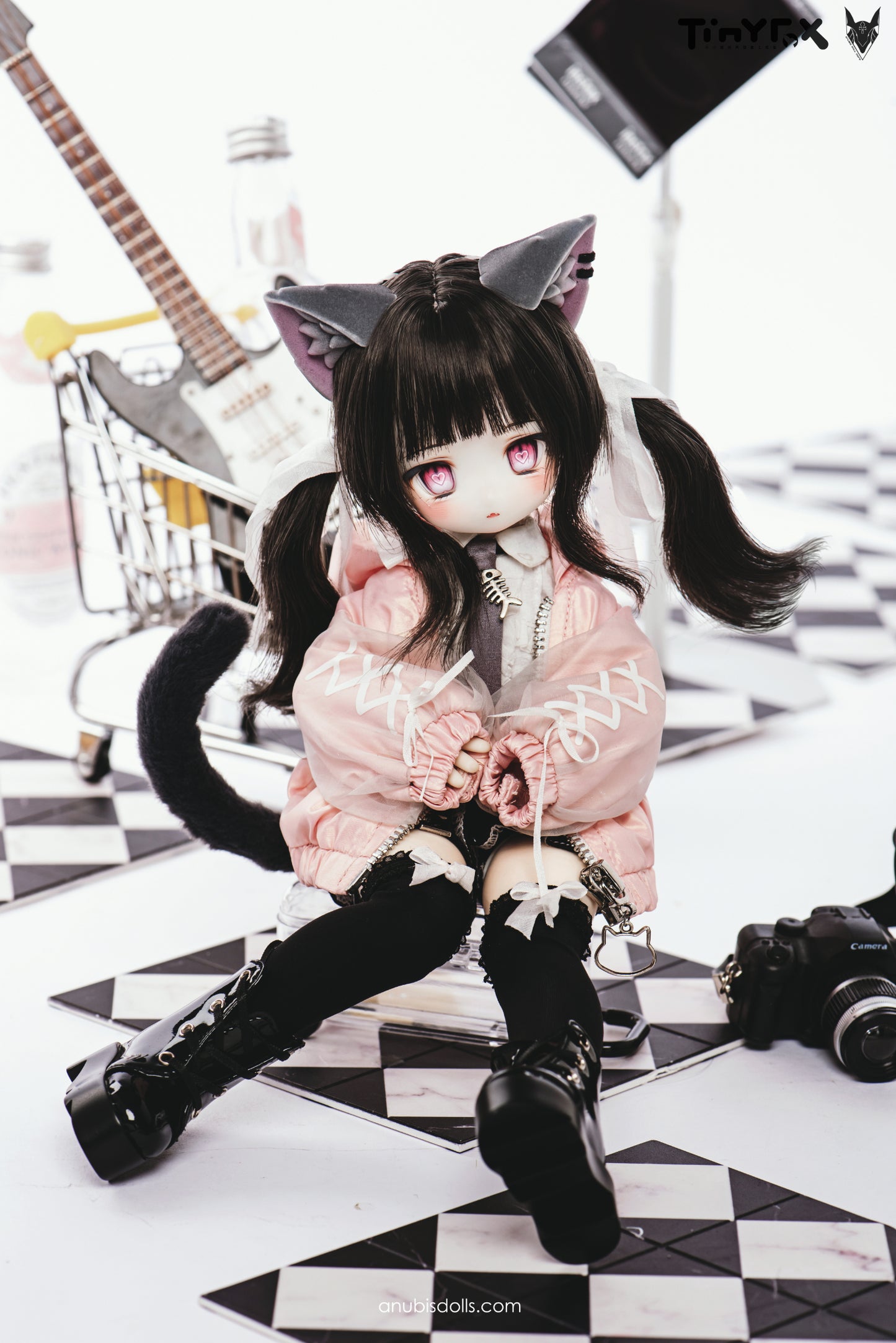 Tinyfox Fullset KURONEKO&SHIRONEKO : PreOrder - Anubis Doll Café