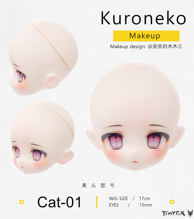 Tinyfox Fullset KURONEKO&SHIRONEKO : PreOrder - Anubis Doll Café