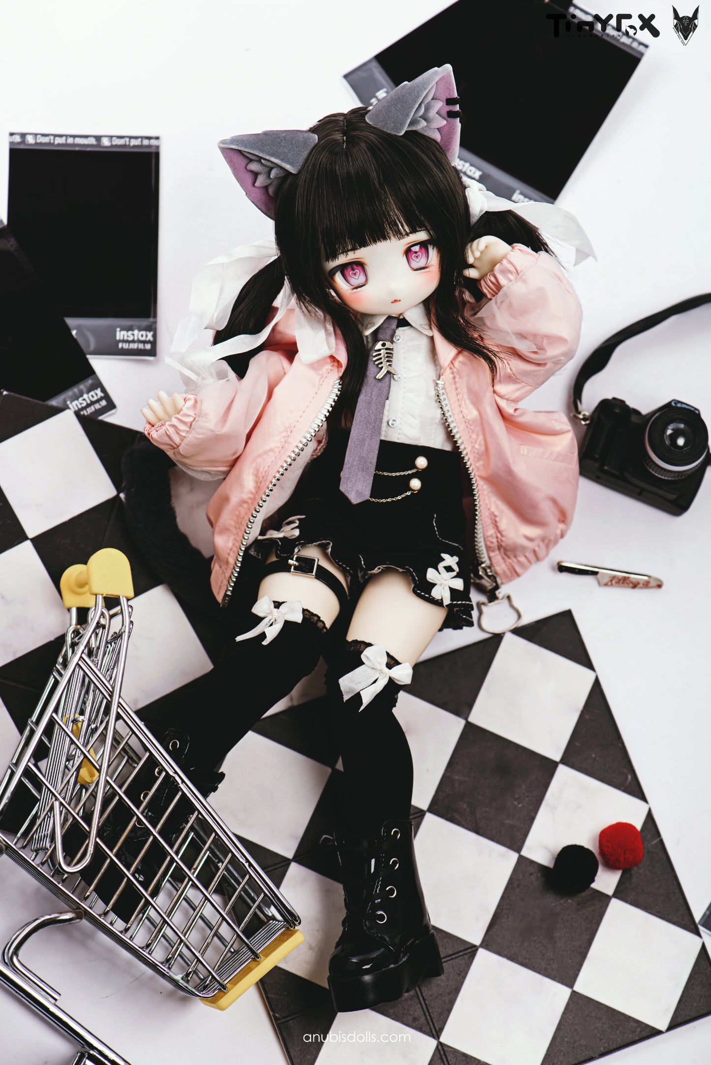 Tinyfox Fullset KURONEKO&SHIRONEKO : PreOrder - Anubis Doll Café