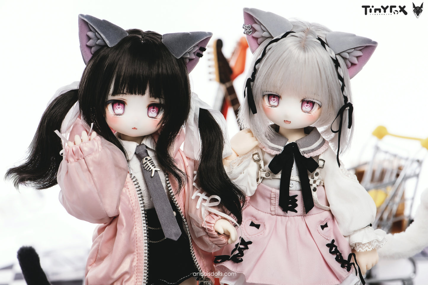 Tinyfox Fullset KURONEKO&SHIRONEKO : PreOrder - Anubis Doll Café