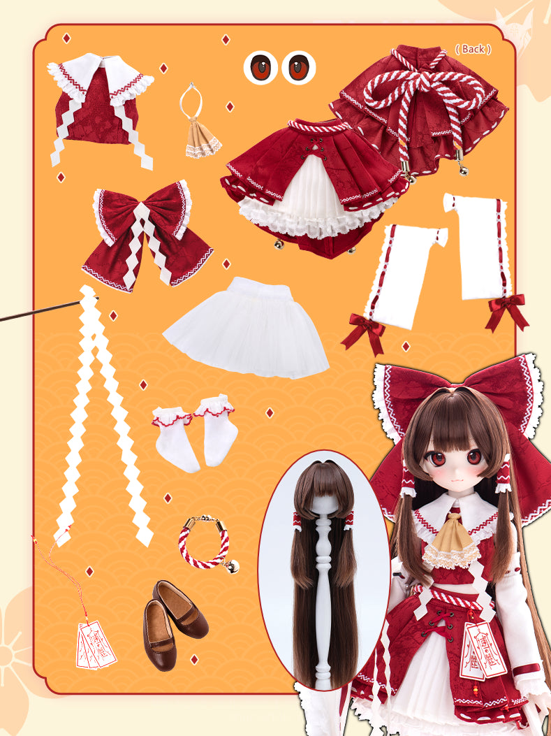 Tinyfox x Touhou project - Hakurei Reimu (MJD Fullset) : PreOrder Anubis Doll Caf Tinyfox x Touhou project - Hakurei Reimu (MJD Fullset) : PreOrder Anubis Doll Caf