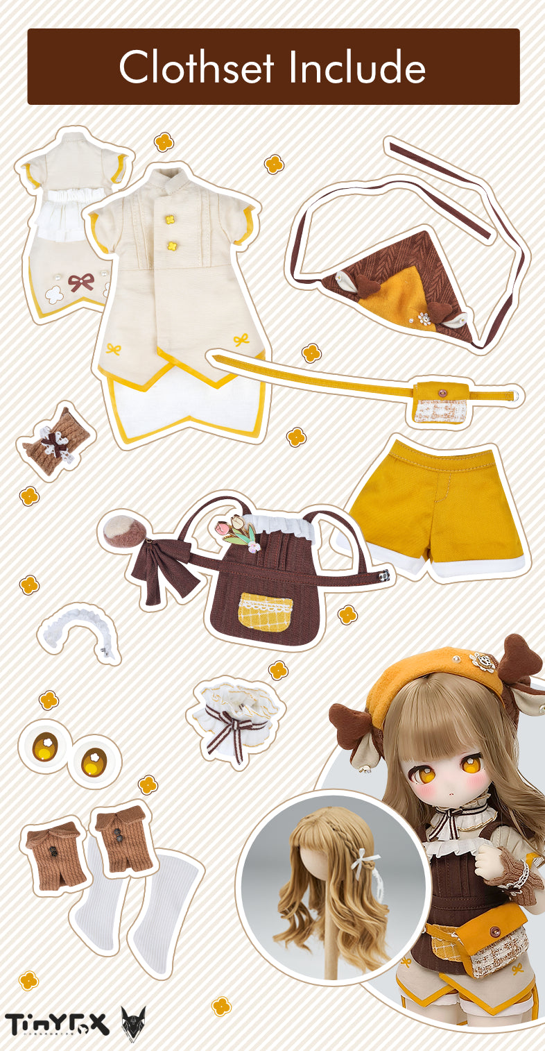 Tinyfox Fullset Tilly : PreOrder - Anubis Doll Café