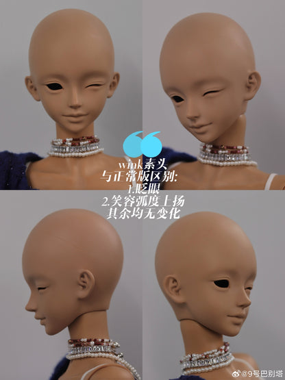 Tower of Babel No. 9 - Shu and Shu wink (BJD Head) : PreOrder