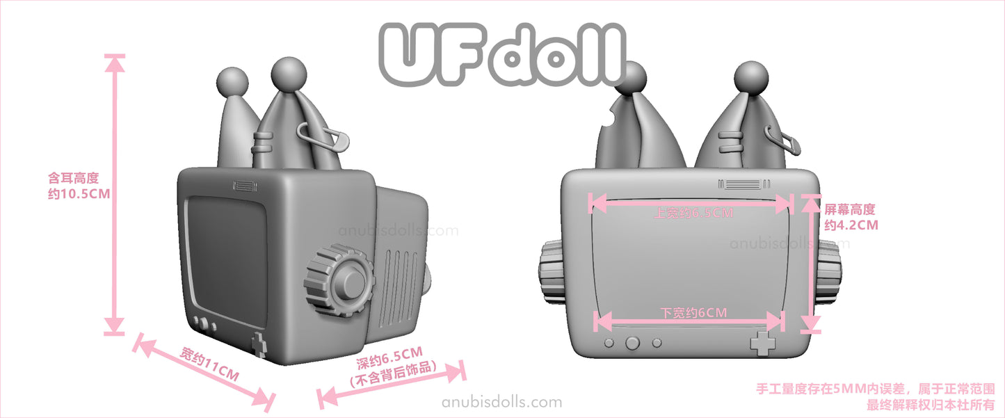 UFDoll blind box 'catTV Channel' 1/6 : PreOrder - Anubis Doll Café