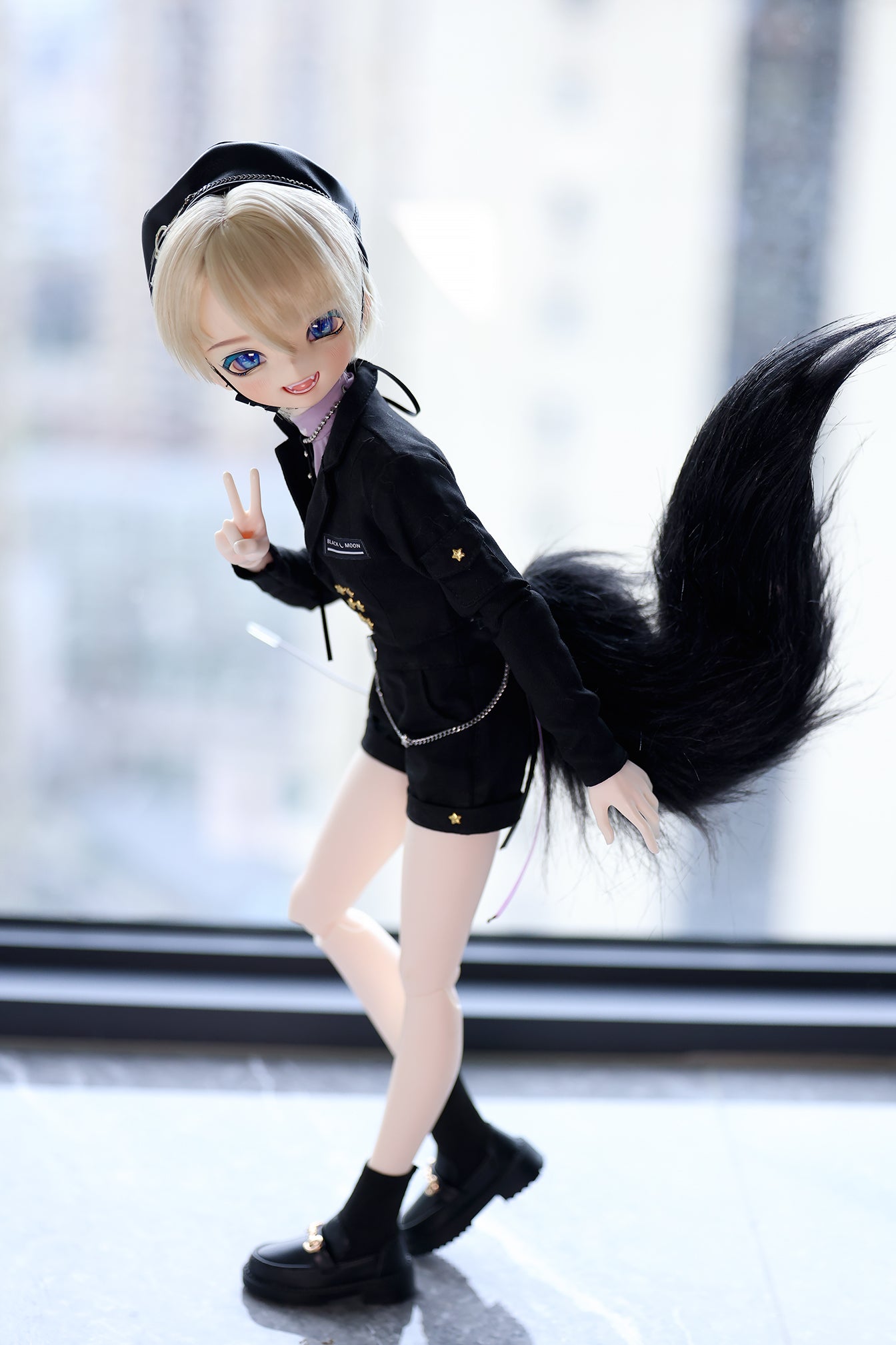 Shoushoudoll - Cocoa Half sleep smile (BJD Head) : Instock - Anubis Doll Café