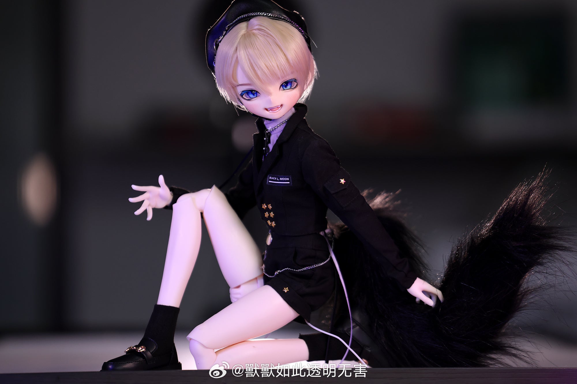 Shoushoudoll - Cocoa Half sleep smile (BJD Head) : Instock – Anubis Doll  Café