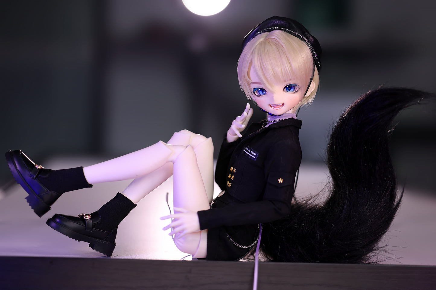 Shoushoudoll - Cocoa Half sleep smile (BJD Head) : Instock - Anubis Doll Café