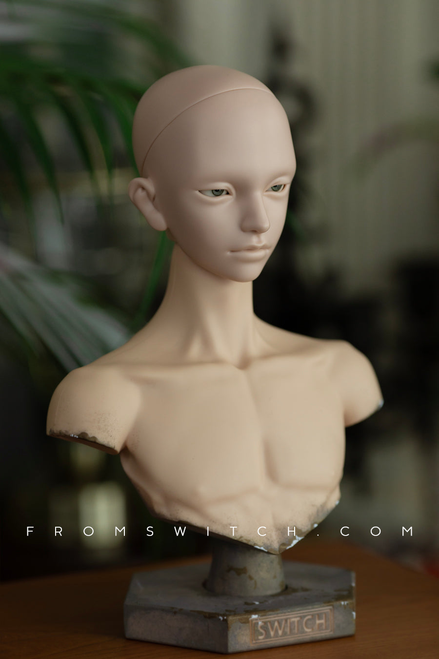 SWITCH - YUNSEOL Tokki Rosy white (หัวBJD) : พร้อมส่ง