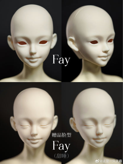 Tianba0830 - Fay & Lynn (BJD Head) : PreOrder - Anubis Doll Café