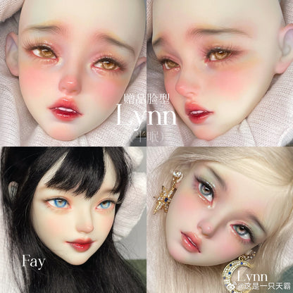 Tianba0830 - Fay & Lynn (BJD Head) : PreOrder - Anubis Doll Café