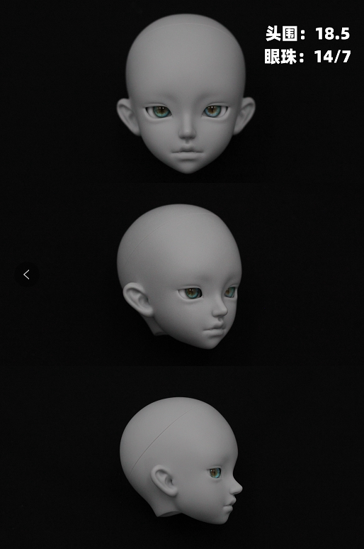 WonderlandDoll - 1/4 Ellis, M.leon (BJD Head , Nudedoll) : PreOrder