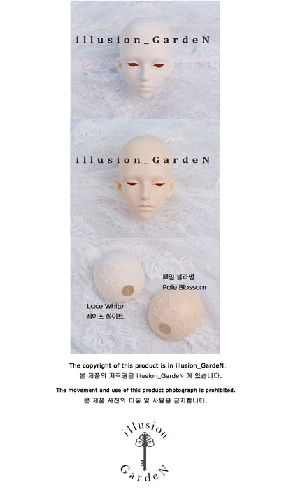 illusion_GardeN - Johan & Evening Johan (BJD Head) : PreOrder - Anubis Doll Café