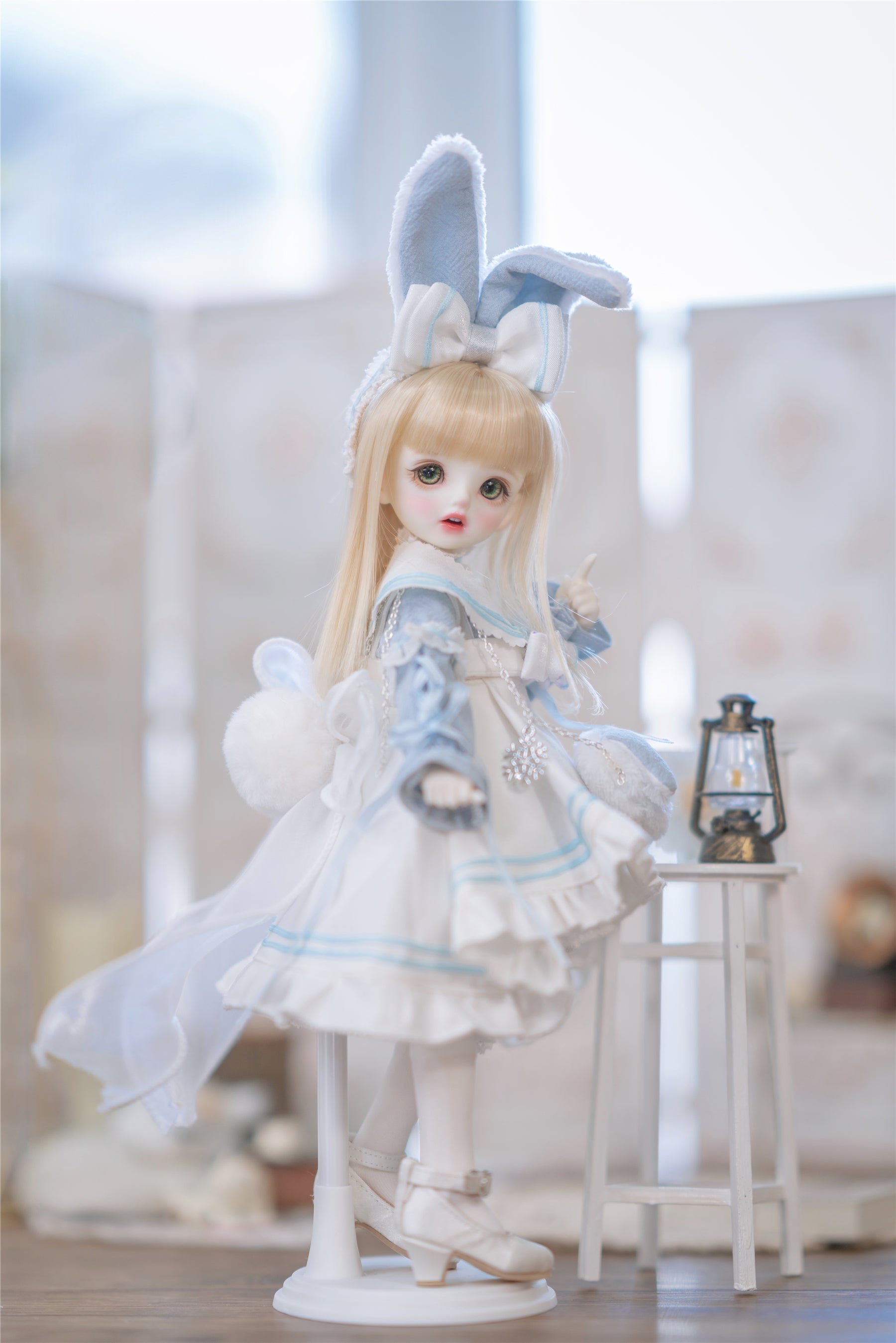 Anubis Rabbit Mokucha Zoo - Cotton Rabbit : Instock – Anubis Doll Café