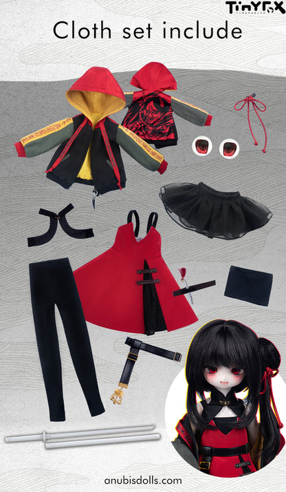 Tinyfox Fullset BA : PreOrder - Anubis Doll Café