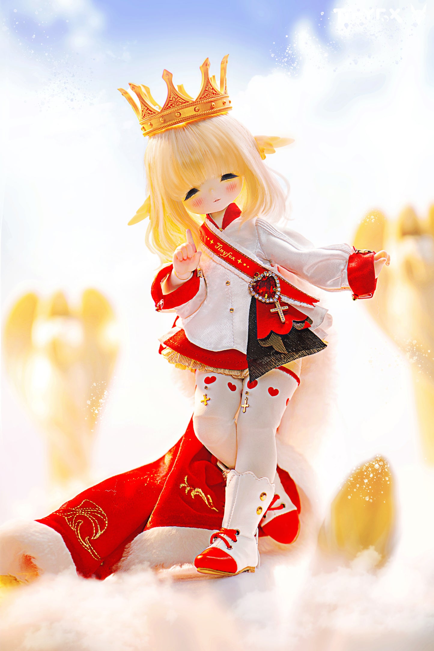 Tinyfox Fullset Fox King : PreOrder - Anubis Doll Café